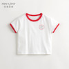【凉感透气】马克珍妮男童撞色短袖T恤儿童上衣夏装新款240398 商品缩略图2