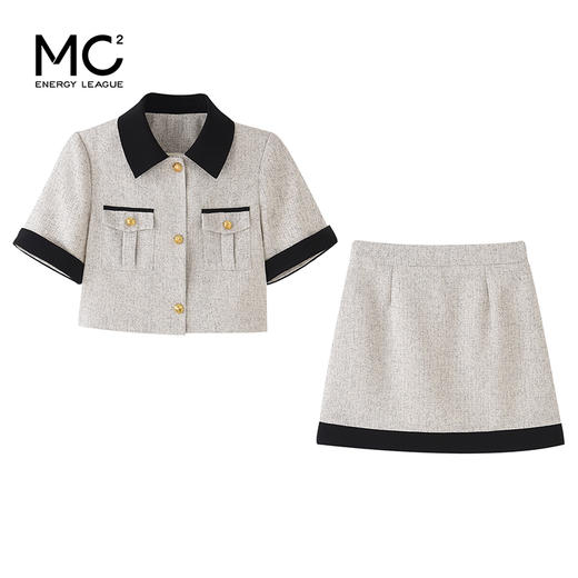 女装小香风半裙套装S3221541 商品图3