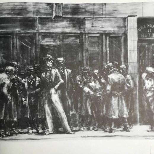 美国场景：二十世纪三世年代美国绘画 约百余幅插图 精装16开 商品图11