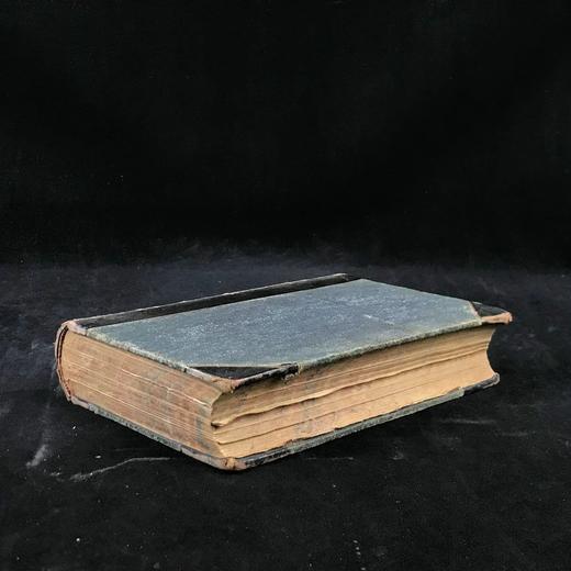 含藏书票！约19世纪后期 蒲柏诗集 约7幅插图 真皮精装32开 商品图1