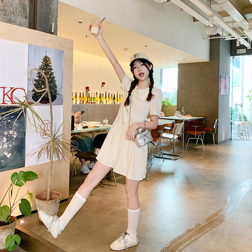 【169元任选2件】最后一波现货！【奶油杏仁露】娃娃领连衣裙 商品图2