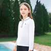 mettekids女童长袖T恤2024春秋白色休闲童装儿童百搭打底衫上衣 商品缩略图4