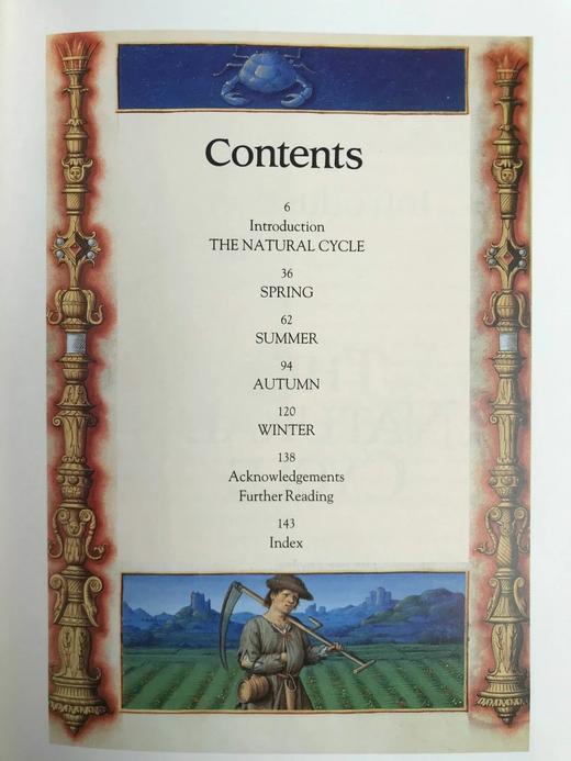 中世纪季节书 近百幅彩色插图 精装16开 商品图5