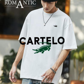 【为思礼】CARTELO/卡帝乐鳄鱼 棉T恤 男女同款 3款可选