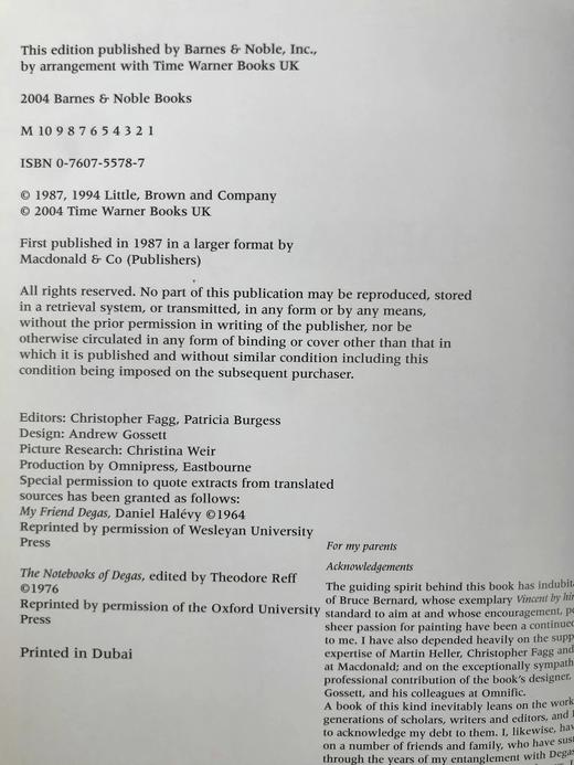 德加自选集 300余幅插图 精装大32开 商品图4