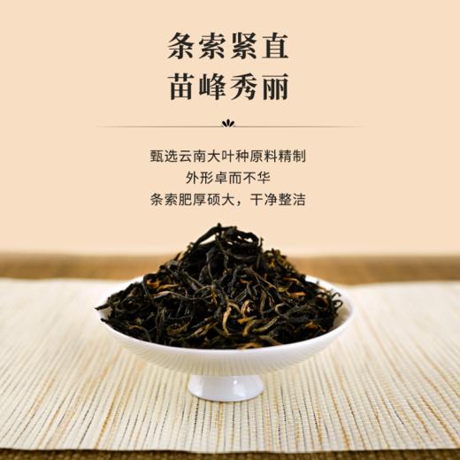 红茶一级云南滇红 云南凤庆高山茶叶罐装100g·湖畔居 商品图2
