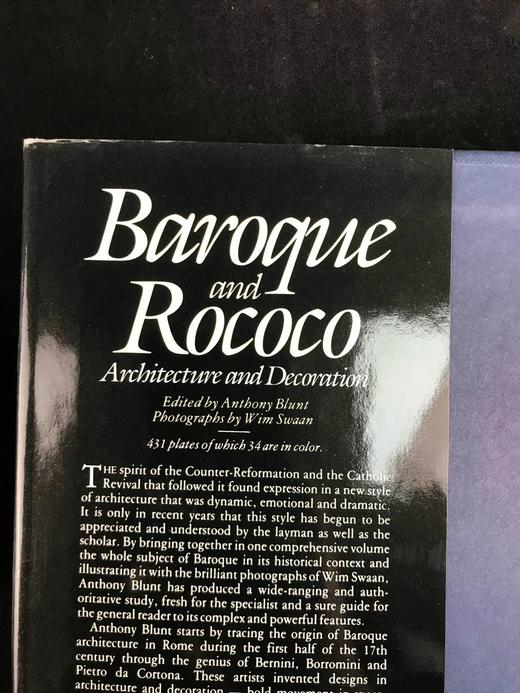 巴洛克与洛可可建筑与装饰 431幅插图（34幅彩色） 精装大16开 商品图3