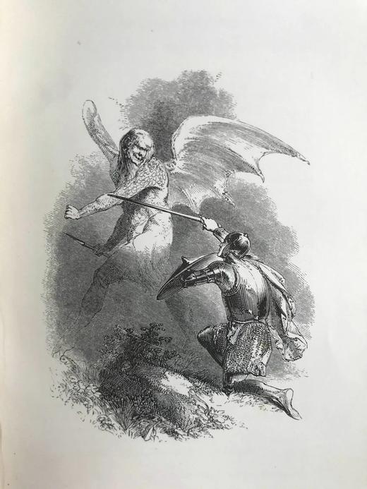 约19世纪中早期 班扬《天路历程》 约10余幅版画插图 漆布精装36开 商品图8