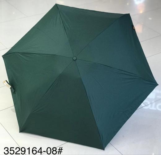 优品堂【皎洁】五折特制手柄纯色黑胶防紫外线伞 商品图13