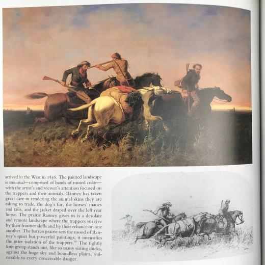 美国边境生活：早期西方绘画与版画 78幅彩色插图 精装16开 商品图7