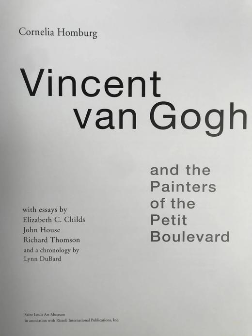 梵高与佩蒂特大道的画家们 约百余幅插图 精装大16开 商品图2