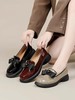 欧罗巴单鞋女新款春季小皮鞋百搭简约英伦风舒适复古防滑女鞋 商品缩略图3