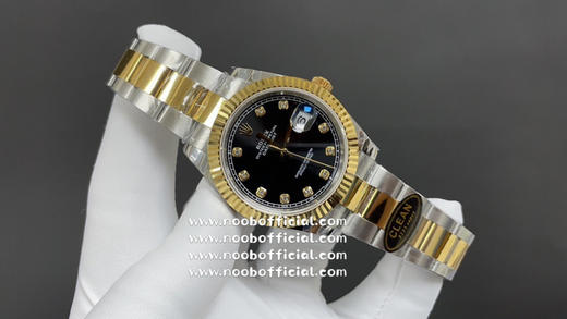 NOOB 高端货top，
⌚️劳力士日志型41系列
①独家定制2836机芯，动能储存高，品质稳定可靠；
②表壳：尺寸厚度与原装一致，904钢 商品图1