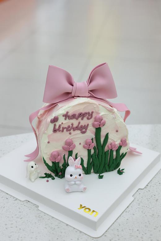 立体蝴蝶结小兔 商品图0