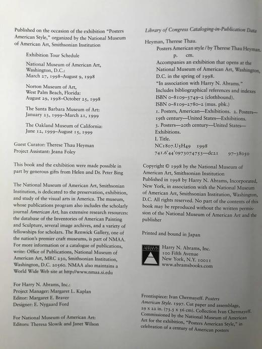 美国风格：招贴画、海报图集 141幅彩色插图 精装16开 商品图4