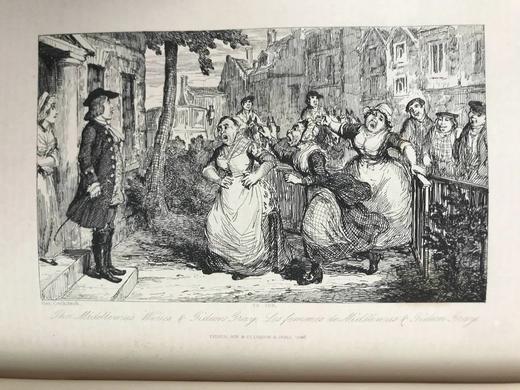 1847年 司各特《威弗利小说集》（卷5） 10余幅版画插图 真皮精装18开 商品图11