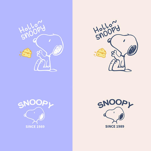 潮牌新款卡通史努比小狗图案热转印T恤卫衣印花贴白墨A级过粉烫画贴 商品图0