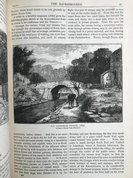 约19世纪后期 伦敦风物志（卷2） 数百幅精美版画插图 精装16开 商品图12