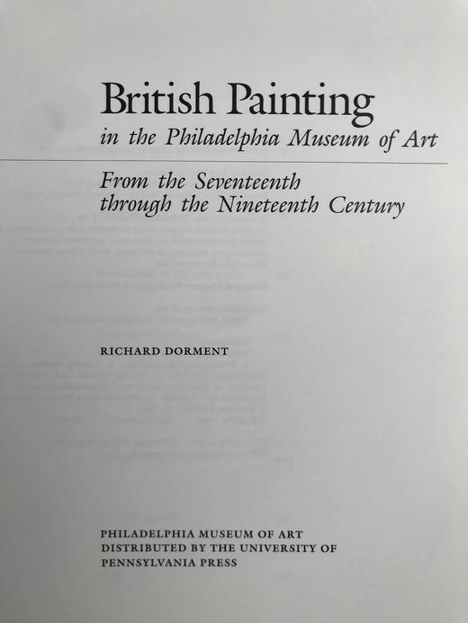费城艺术博物馆英国绘画图集 42幅彩色286幅黑白插图 精装16开 商品图3