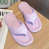 夏季新款【居家室内外穿 防滑人字拖鞋女】简约糖果色 软底沙滩鞋 商品缩略图9