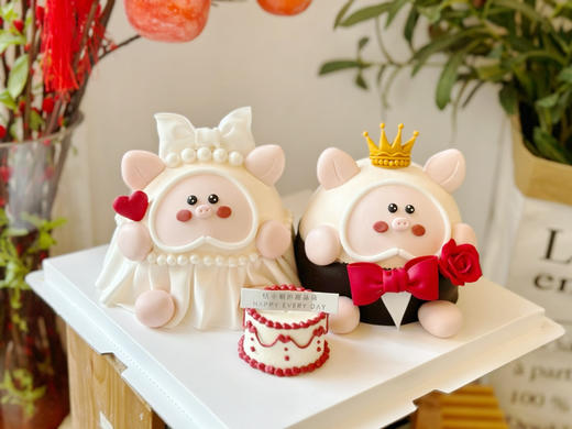 lulu猪卡通造型蛋糕，提前5天以上预定 商品图4