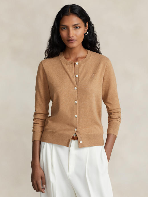 小马标  2024春季新款 女士经典纯色 宽松针织开衫 8色 PT-1161 商品图12