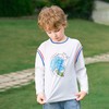 mettekids男童长袖t恤2024新款春秋休闲假两件儿童时尚拼接打底衫 商品缩略图5