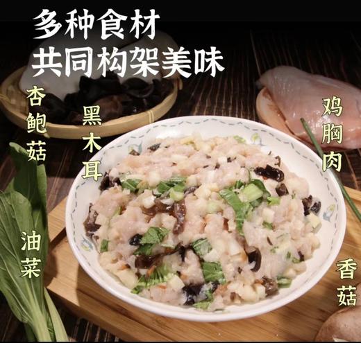  ⁶ 轻卡 【魔芋燕麦鸡胸肉蒸饺】 控卡代餐蒸饺煎饺 500g/袋 【营养饮食】SS06-QTT-YRRJ 商品图3