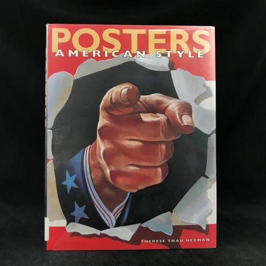 美国风格：招贴画、海报图集 141幅彩色插图 精装16开 商品图0