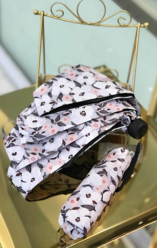 优品堂【雅致炫彩】五折黑胶防紫外线伞 商品图9