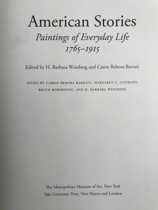 美国故事：日常生活绘画，1765-1915年 188幅插图（171幅彩色） 精装大16开 商品图3