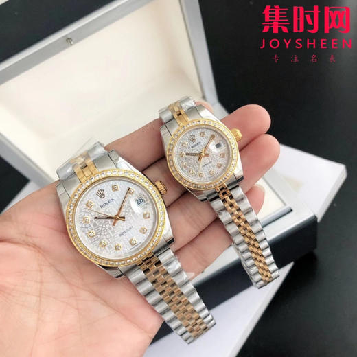 亲民版 劳力士 情侣日志型腕表
男士36mm（可选41mm）女士28mm 商品图0