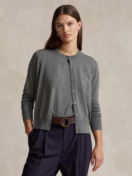 小马标  2024春季新款 女士经典纯色 宽松针织开衫 8色 PT-1161 商品图10