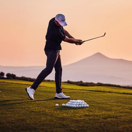 【高尔夫LT1超轻1代】ECCO男子高尔夫鞋轻盈回弹新发泡科技132264-01001 商品图4