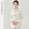 FUYAO扶摇 新中式西装外套女2024春新款国风盘扣气质西服职业套装 商品缩略图0