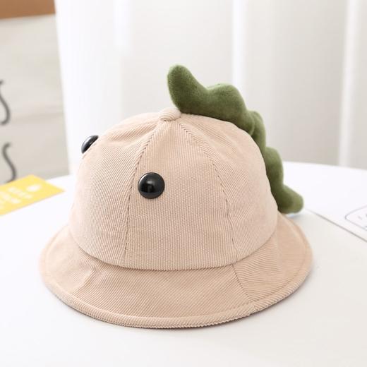 儿童春秋【渔夫帽 韩版可爱恐龙宝宝盆帽】男童春秋 时尚萌萌女童帽子潮 商品图9