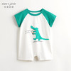 【纯棉A类】马克珍妮男宝宝小鳄鱼短袖连体衣婴儿爬服夏装240523 商品缩略图2