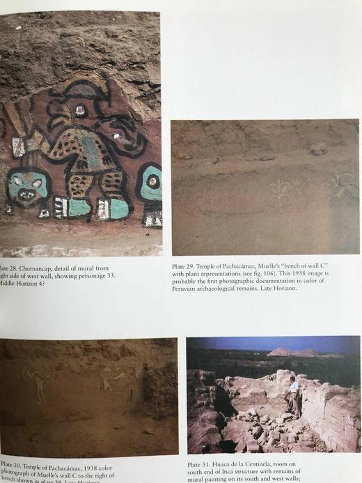 古代秘鲁壁画图集 约百余幅插图 精装16开 商品图6