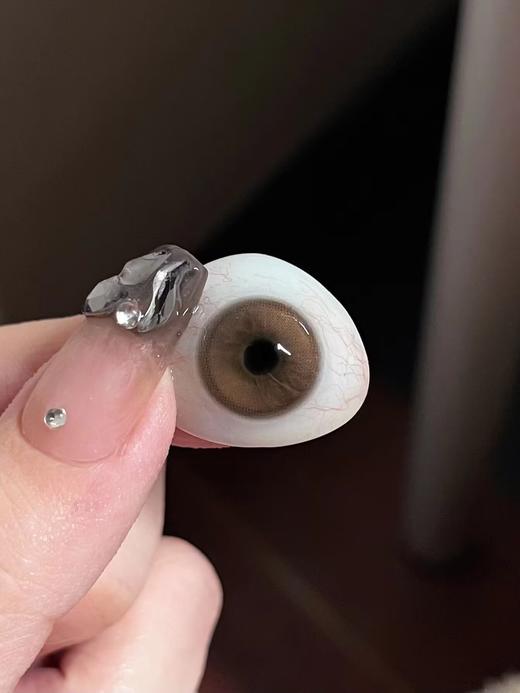 Ginomii旗下 ·脏脏包&尖叫吐司&蜂蜜烧  14.2mm白狮参考着色中等直径｜半年抛  2片 商品图3