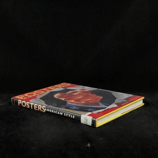 美国风格：招贴画、海报图集 141幅彩色插图 精装16开 商品图1