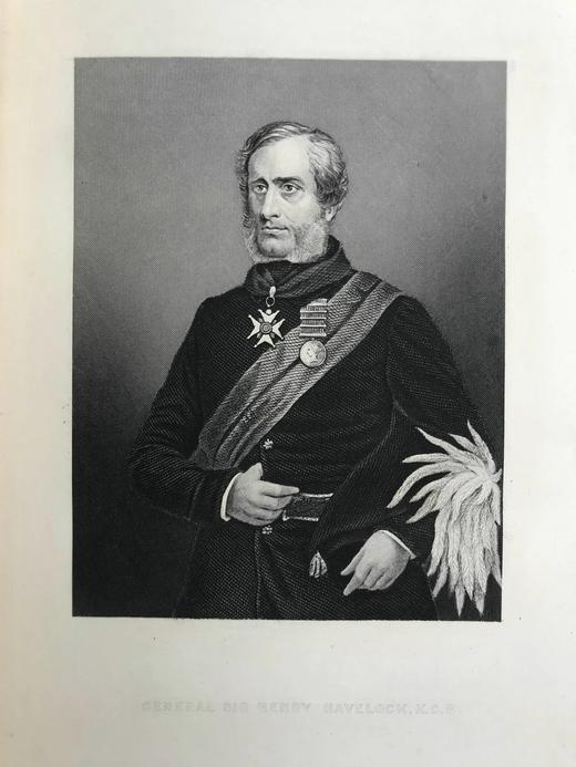 约19世纪后期 我们的印度帝国（卷1） 10余幅版画插图 漆布精装16开 商品图11