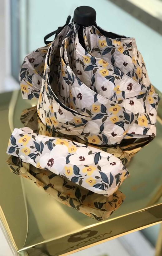 优品堂【雅致炫彩】五折黑胶防紫外线伞 商品图3