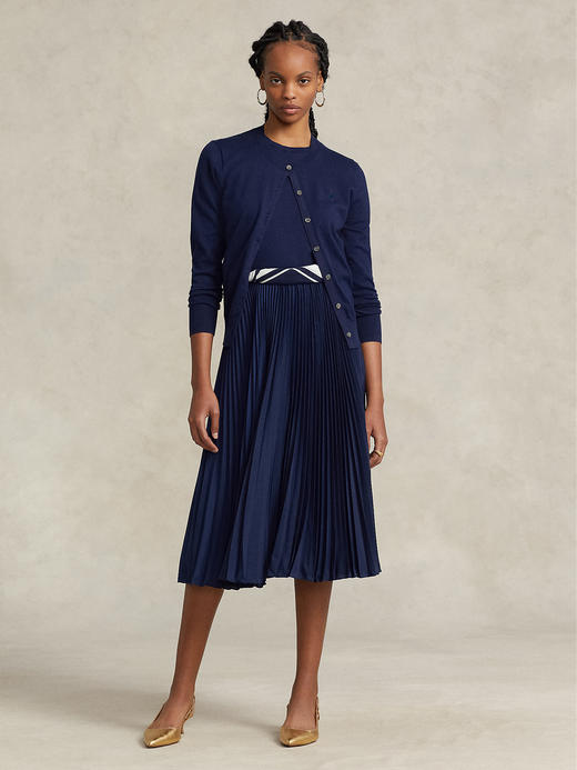 小马标  2024春季新款 女士经典纯色 宽松针织开衫 8色 PT-1161 商品图6