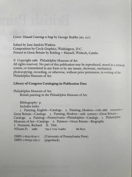 费城艺术博物馆英国绘画图集 42幅彩色286幅黑白插图 精装16开 商品图4