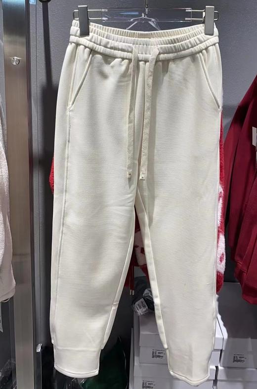 19WS松紧腰抽绳休闲哈伦裤31016（黑杏） 冬季 305154032105 商品图0