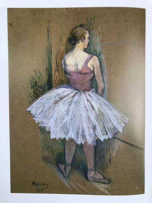 舞者画集：德加，福莱恩，图卢兹-罗特列克 约百幅插图 精装大16开 商品图9