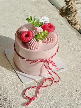 单人份小甜点/树莓荔枝小蛋糕