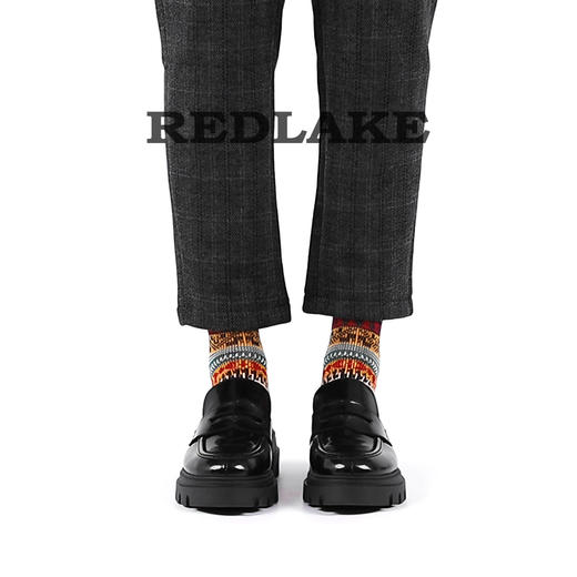 #断码特价38码#西班牙原产时尚轻便舒适厚底女款乐福鞋四季款5784黑色(超轻款) 商品图12