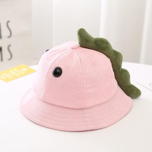 儿童春秋【渔夫帽 韩版可爱恐龙宝宝盆帽】男童春秋 时尚萌萌女童帽子潮 商品图7