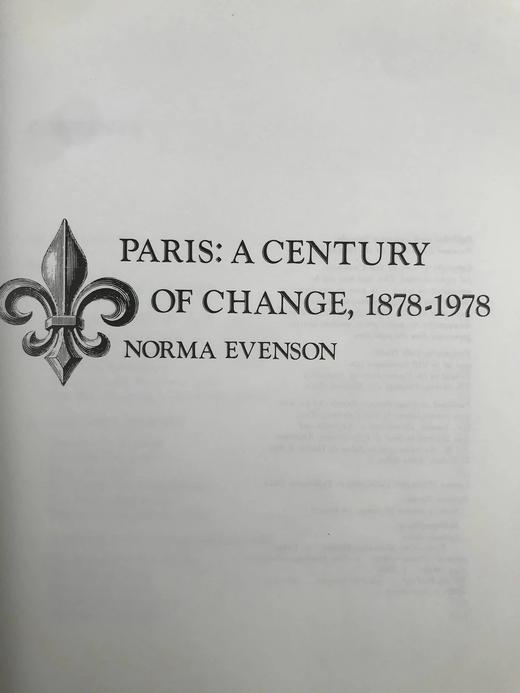 巴黎：变革的世纪，1878-1978 254幅插图 精装16开 商品图3